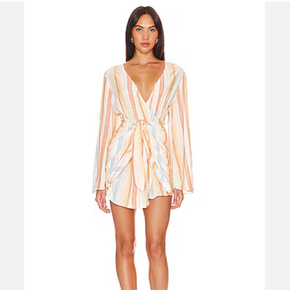 L*Space Kristy Long Sleeve Striped Dress
